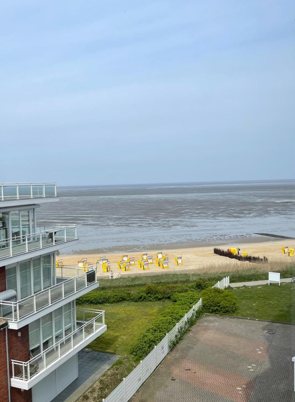 Traumhafte Ferienwohnung - Direkter Meerblick - 50M Zum Strand In Cuxhaven Duhnen In 1A Lage Im Haus Seehuette Экстерьер фото